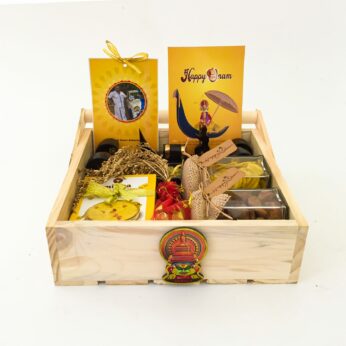 Great Kerala special gift items with Kerala Spices boat & banana chips