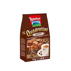 110g Loacker Quadratini Espresso 