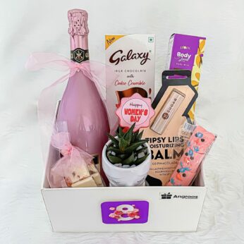 High-End gifts for womens day With Chocolates, Wine, Lip Balm And More