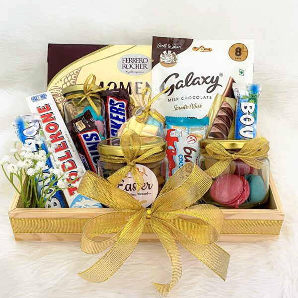 Charming End Of Year Gift Hamper With Lots Of Chocolates - Image 3