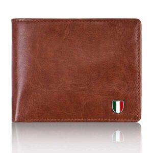 Men Casual, Ethnic, Formal Tan Artificial Leather Wallet - Mini  (3 Card Slots)