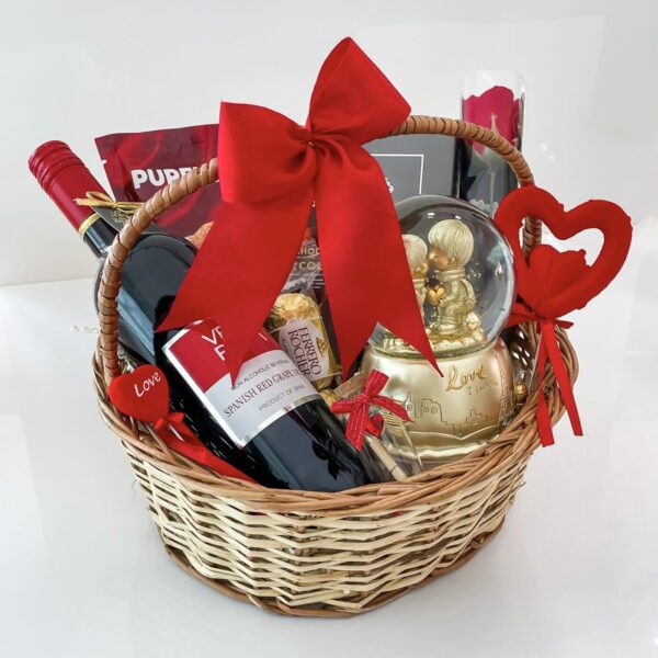 For Him Valentine's Day Gift For Husband With Roasted Cashews, Chocolates, And More - Image 4