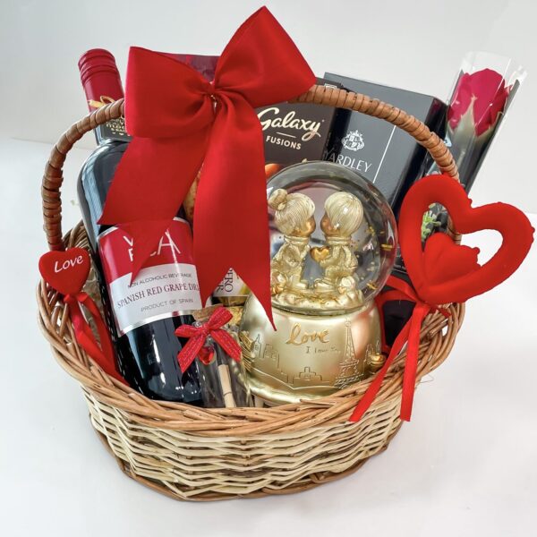 For Him Valentine's Day Gift For Husband With Roasted Cashews, Chocolates, And More - Image 5