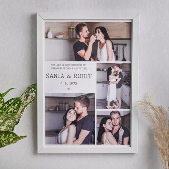 Frame One Of the Best Moment in Your Life with this Wedding Date Photo Frames