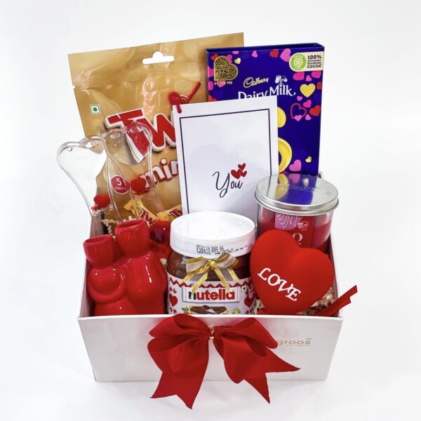 Love Extravaganza Valentine's Day Gift Hamper With Chocolates, Love Drops Oil, And More - Image 5