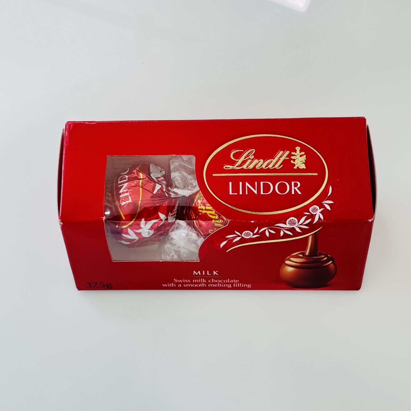 37.5g Lindt Lindor milk