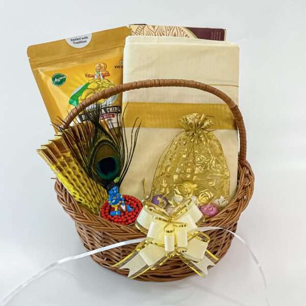 Vishu Delights: Vishu Gifts For Him With Kerala Mundu, Ball Chocolate, Vishari Golden, and More - Image 4