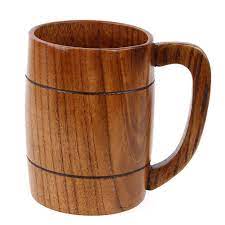 Wooden mug