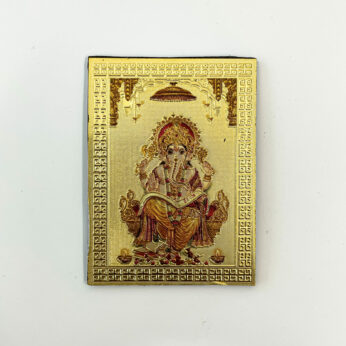 5 pieces of Lord Ganesha fridge magnet with a height of 7 cm, and a width of 5 cm.