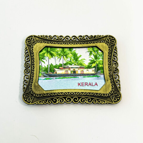 Kerala fridge magnet ( 5 packs ) With a height of 4.5 cm, and a width of 6 cm. - Image 2