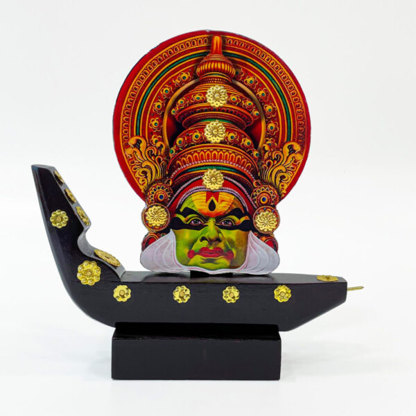 Kathakali Mask With Boat