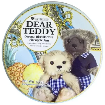 Dear Teddy Coconut Cream Biscuits  2pack  x 150 g imported