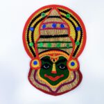 Handmade vetiver Kathakali head