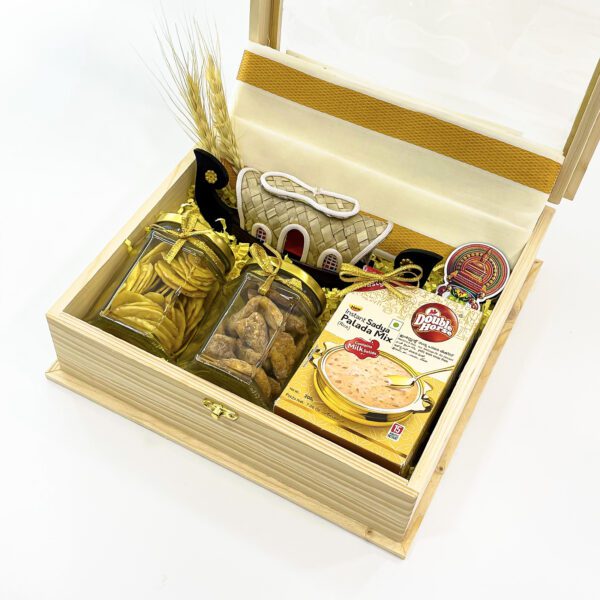 A unique Kerala sweets gift box contains Banana chips, Instant palada mix, and more - Image 4