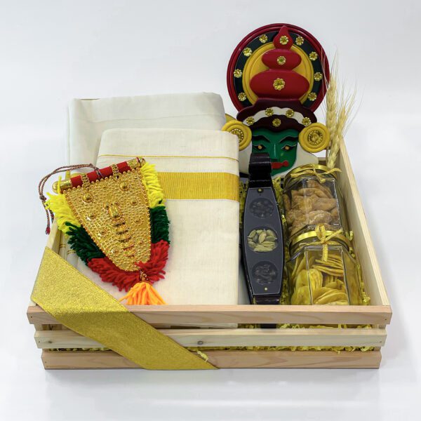 Kerala's Traditional gift for the family is adorned with Kasavu mundu, Saree, and more - Image 2