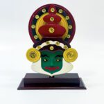 multicolor kathakali face