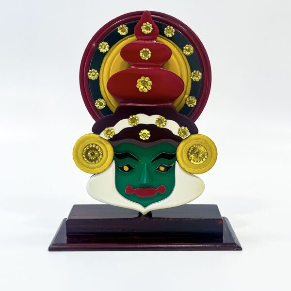 multicolor kathakali face