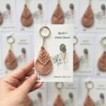 macrame keychain return gifts