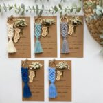 Macrame wedding favors