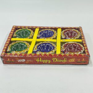 Colourful Diya set 