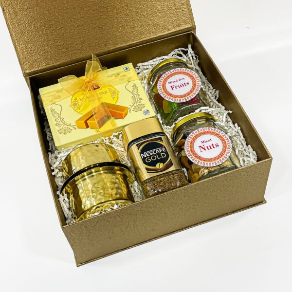 Dasara Gift Box with Mysore Pak, Dabara Set, Nescafe Gold, and More Festive Surprises - Celebrate with Delight - Image 2