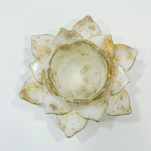 Resin Diya Holder