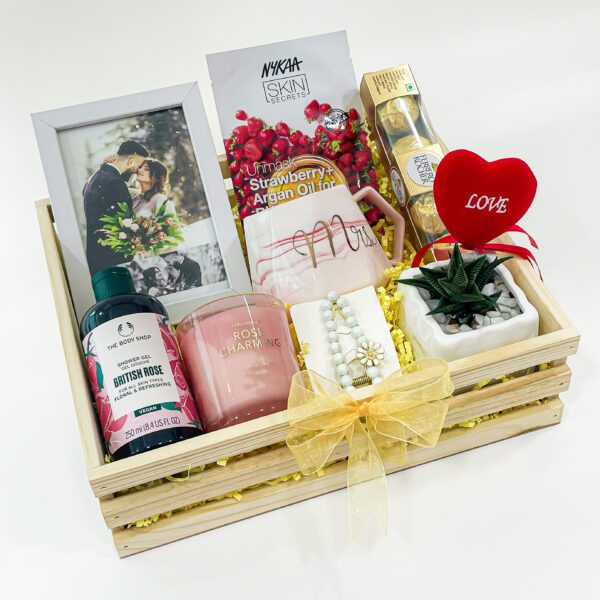 Marriage Bliss: Thoughtful Gifts for Your Wife with Photo Frame, Mrs. Mug, Chocolates, Plant, and More - Image 3