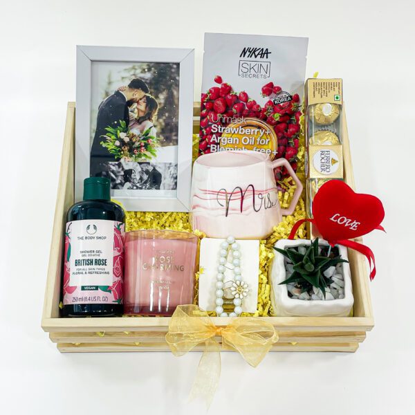 Cherish Your Love with Anniversary Gifts for Her - Featuring Photo Frame, Mrs. Mug, Ferrero Rocher, Plant, and More - Image 4