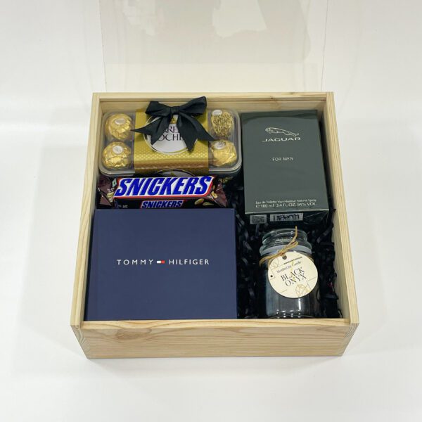 Ultimate Birthday Surprise for Your Best Friend Boy with Jaguar Perfume, Snickers, Tommy Hilfiger Wallet, and More - Image 4