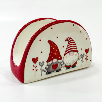 Happy Christmas Special White Ceramic Christmas Tissue Box – Dimension: 4.5x2x3