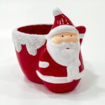 santa plant pot