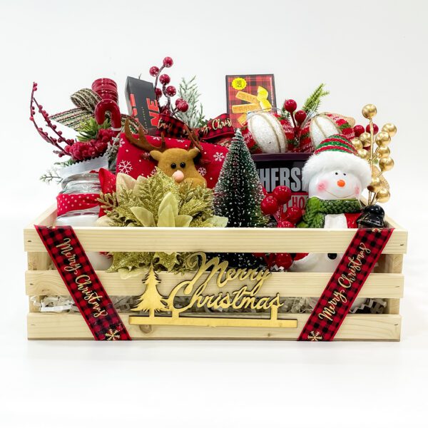 Charming Christmas Delights: Cute Gift Hampers with Motted Candle & Festive Surprises - Image 3