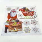 Christmas santa stickers