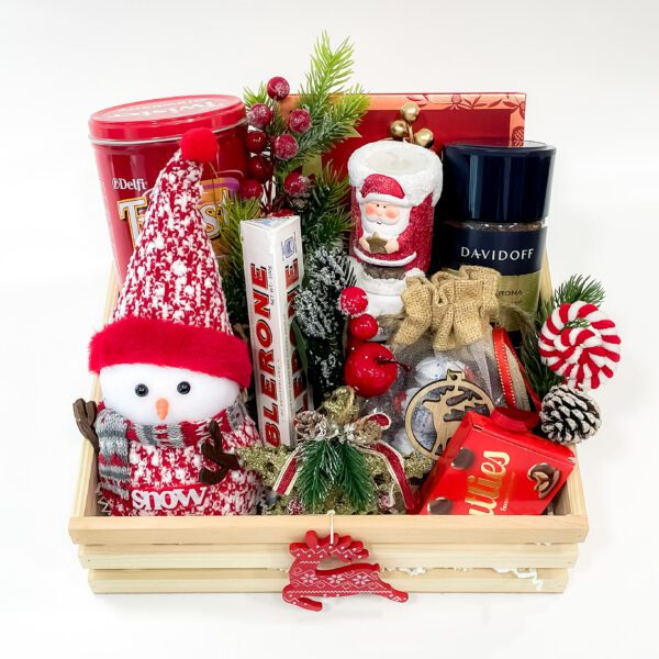 Christmas Day Gift Box With Delightful Festive Sweet Surprises and Decors - Image 3