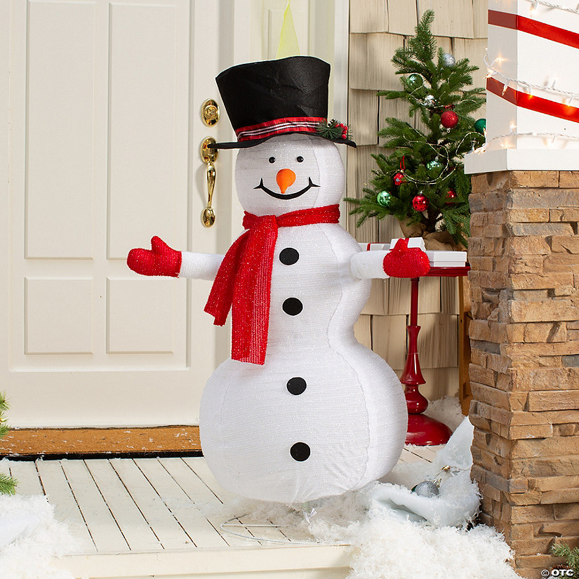 Snowman decor medium size