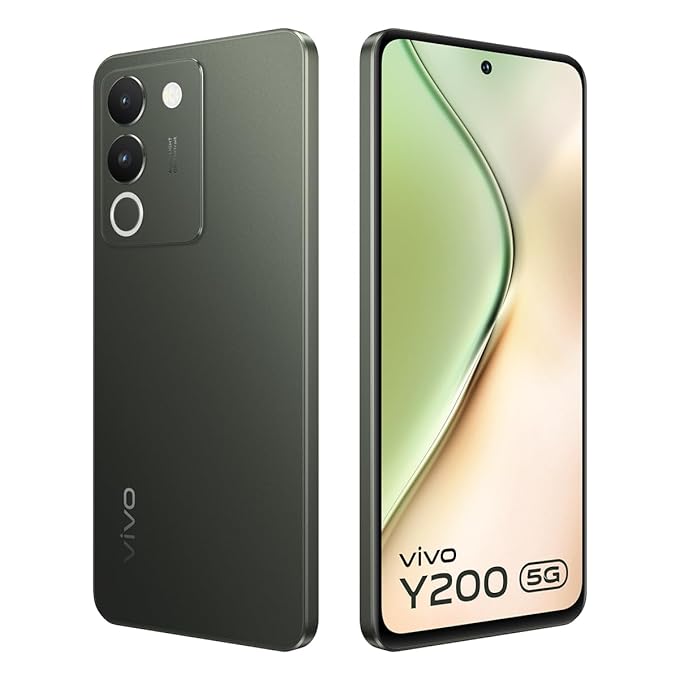 vivo Y200 5G (Jungle Green, 8GB RAM, 128GB Storage)