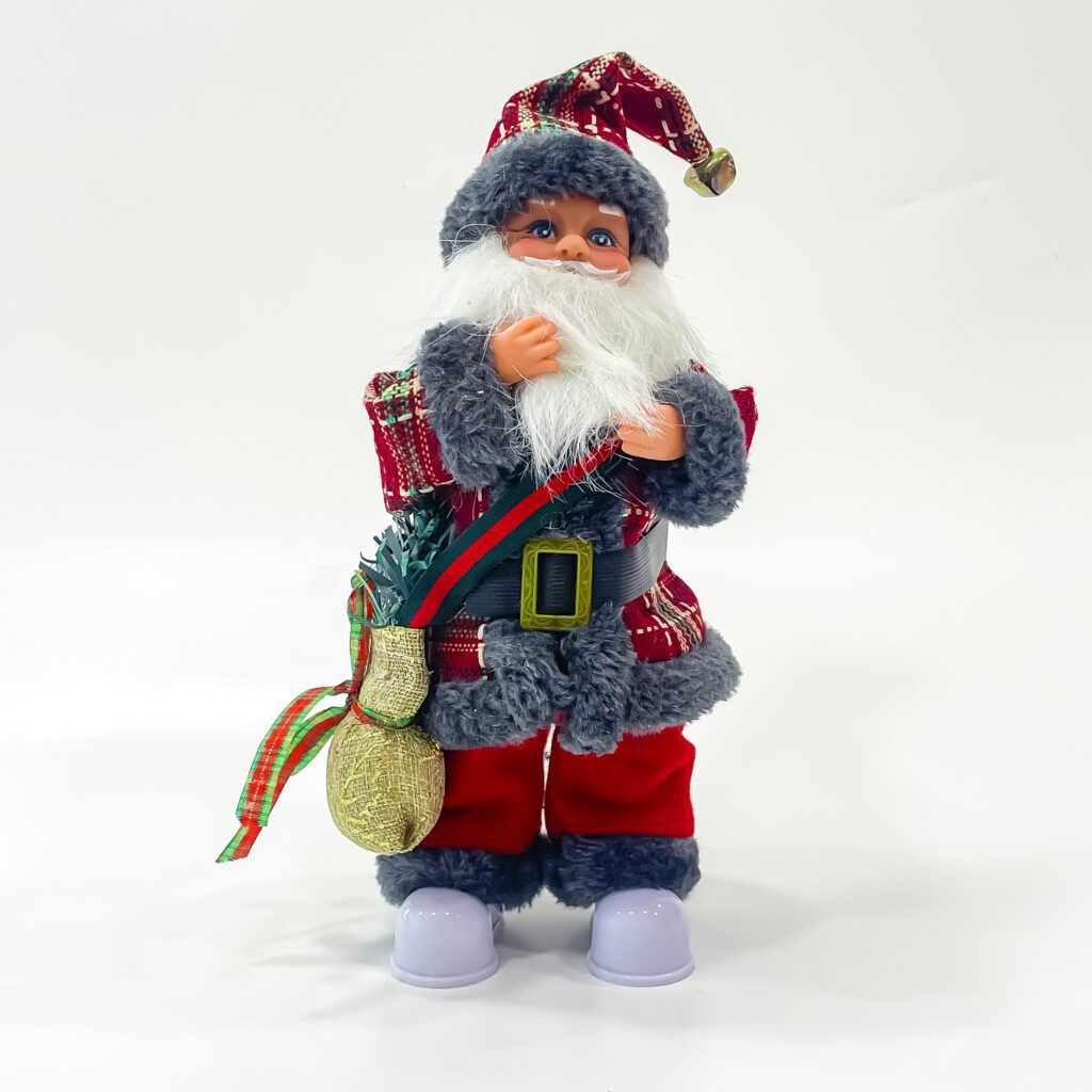 Dancing Santa Claus Toy With Light Music Gift For Kids