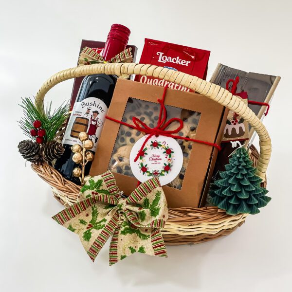 Yuletide Bliss: Unveiling the Magic of our Enchanting Christmas Cake Hampers - Image 2