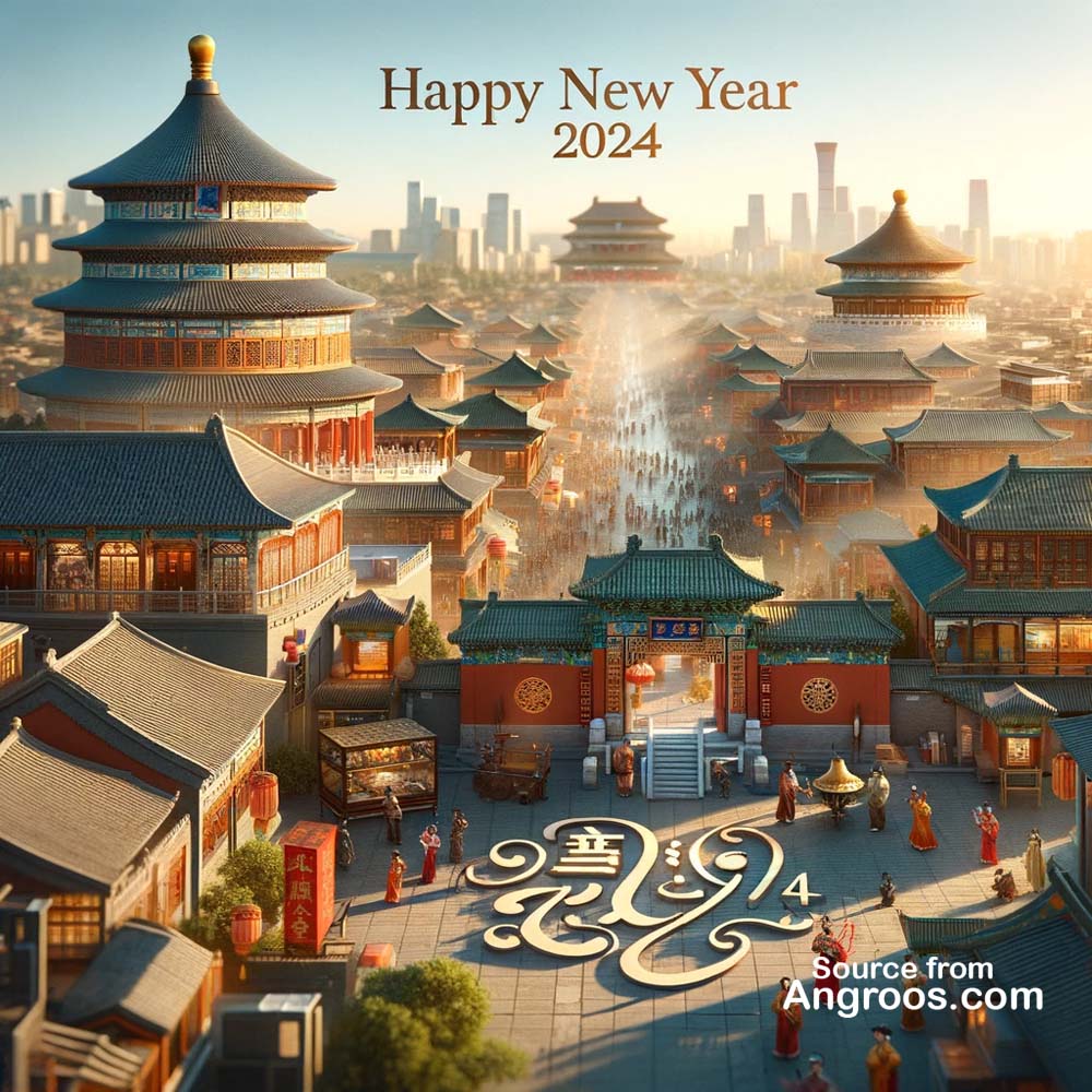 New Year Wishes Beijing