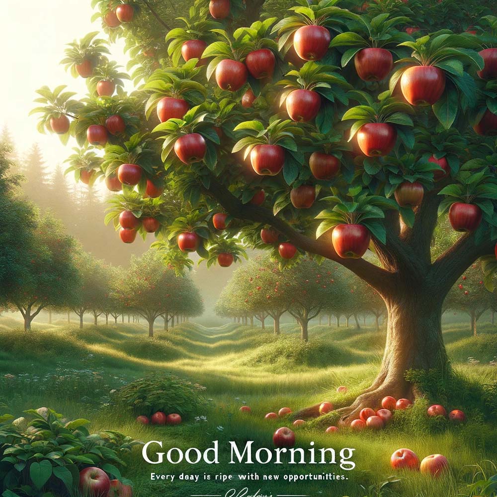 Good Morning Apple Tree