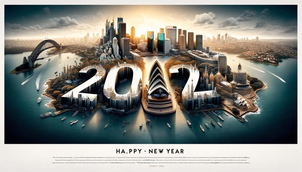 Happy new year Australia