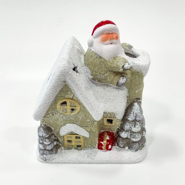 Enchanting Christmas Snow House with Santa - Image 3