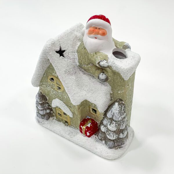 Enchanting Christmas Snow House with Santa - Image 4