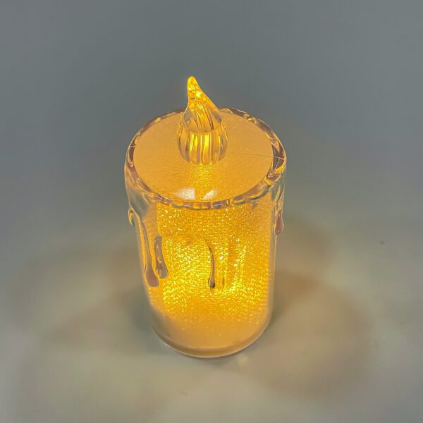 Illuminate your Holiday nights with a flameless LED candle (1.4 x 1.4 x 3) - Image 3