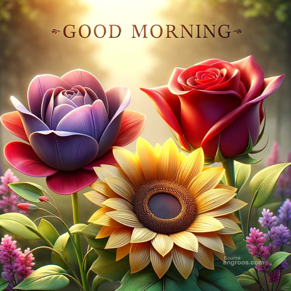 good morning flowers