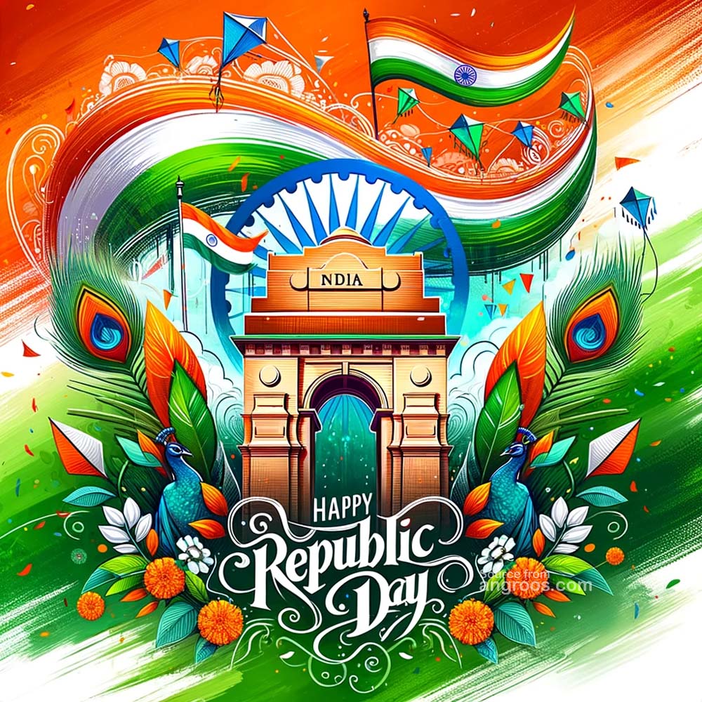 Happy Republic Day Image with Unity