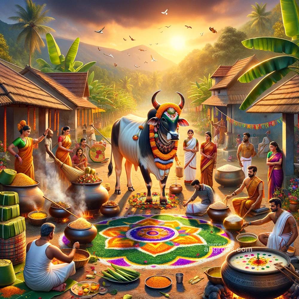 Send heartfelt greetings for Pongal