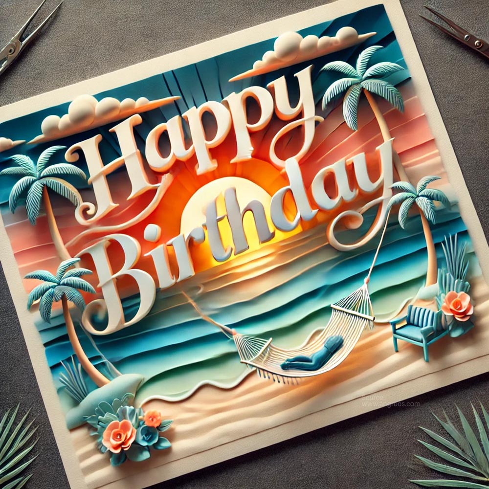 A unique and creative birthday greeting card India's Favourite Online Gift Shop