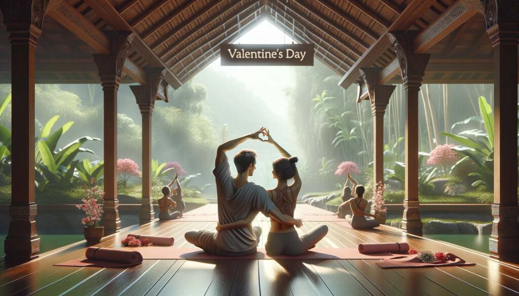 Couples' Yoga Wellness and bonding