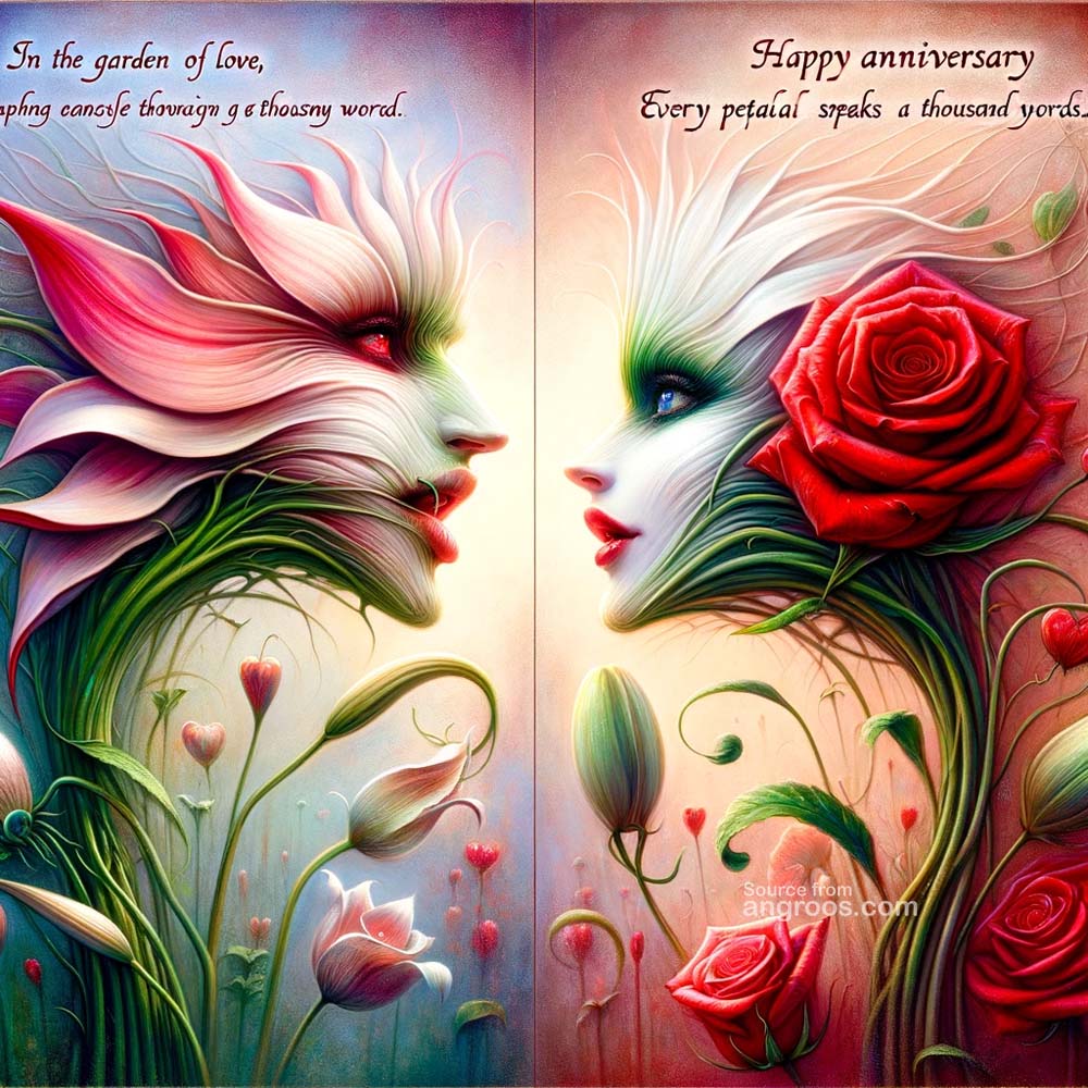 Happy Anniversary deeply emotive